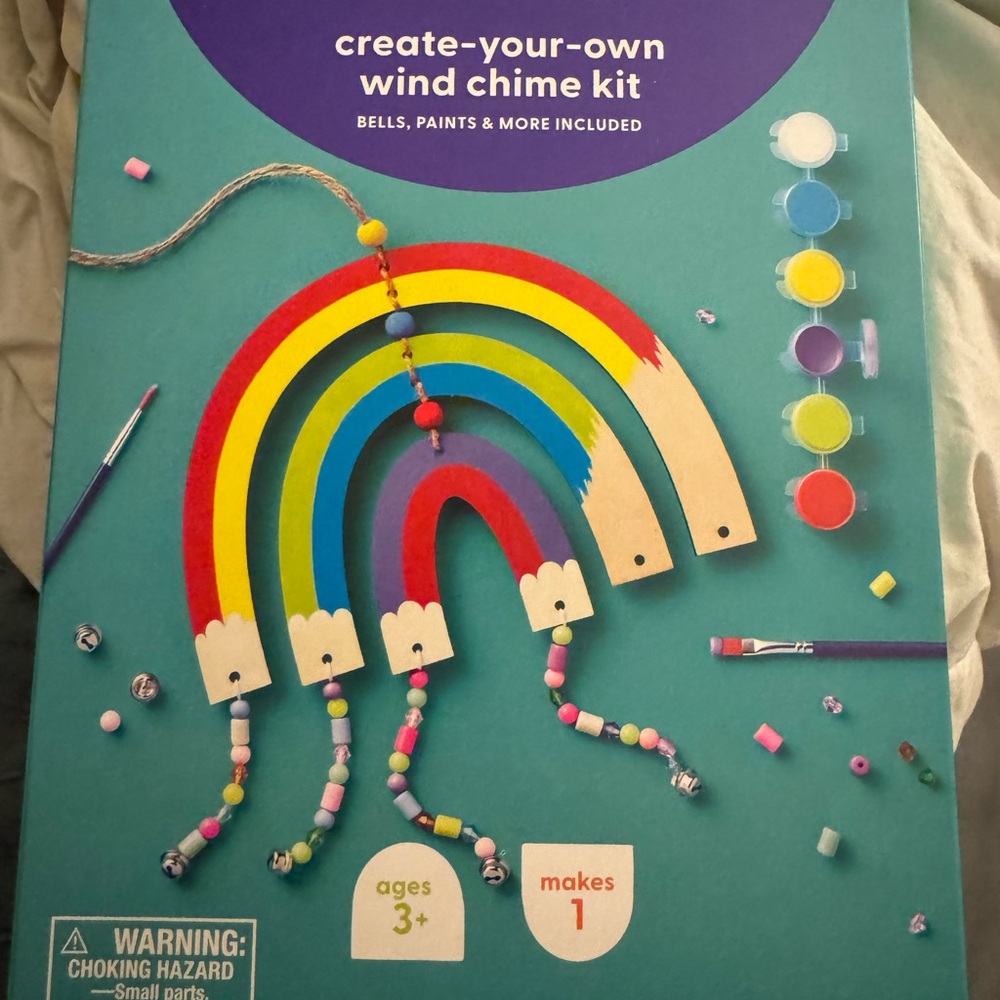 Target Create-Your-Own Wind Chime Kit - Red Yellow Blue Green Purple